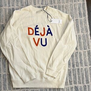 Déjà Vu Clare V Sweatshirt- NWT